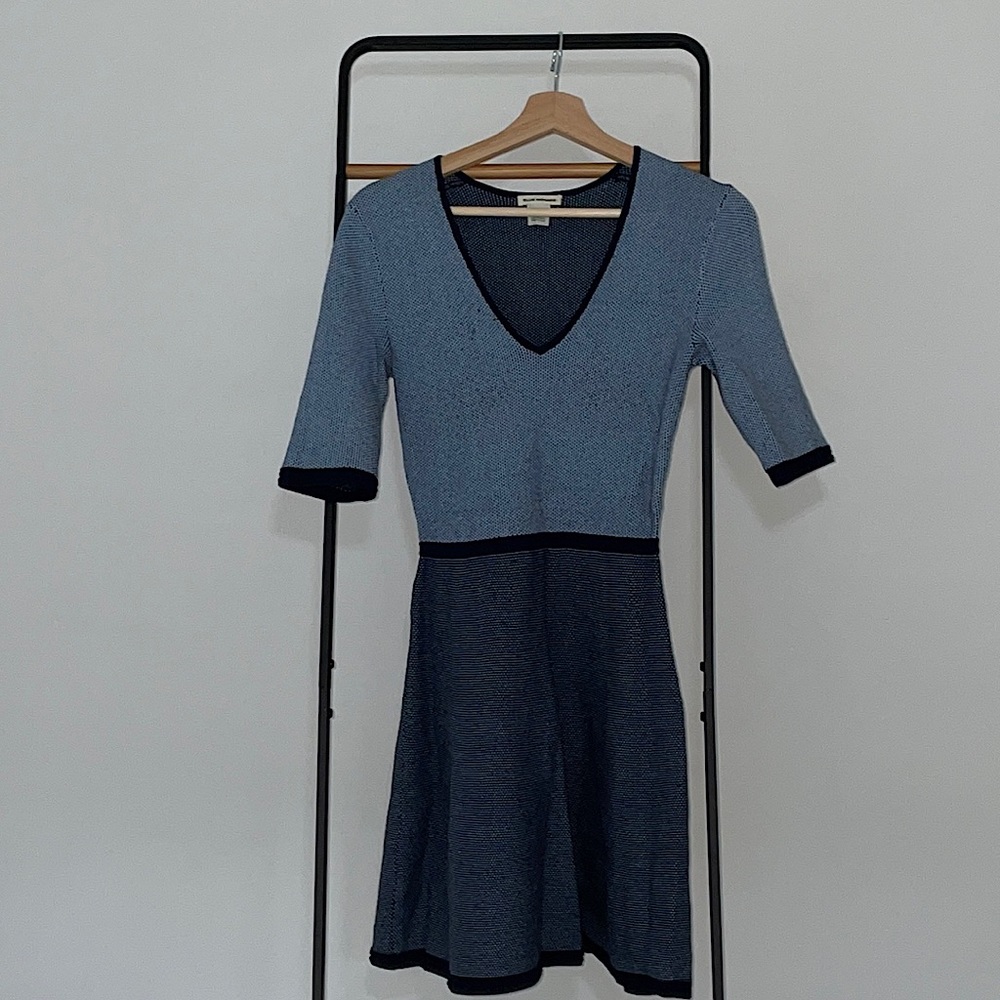Club Monaco Blue and Dotted Details